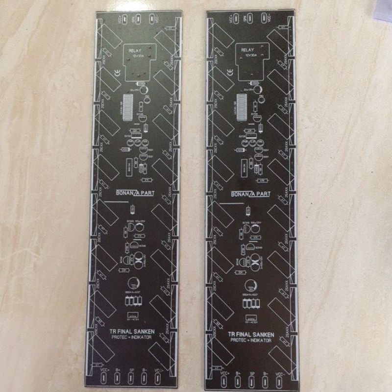 pcb tr final sanken 8 set bahan fr4