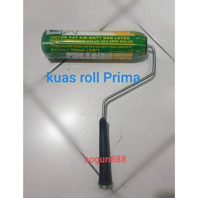 Kuas rol Prima. Roll cat tembok. kuas rol bulu. rol tembok.