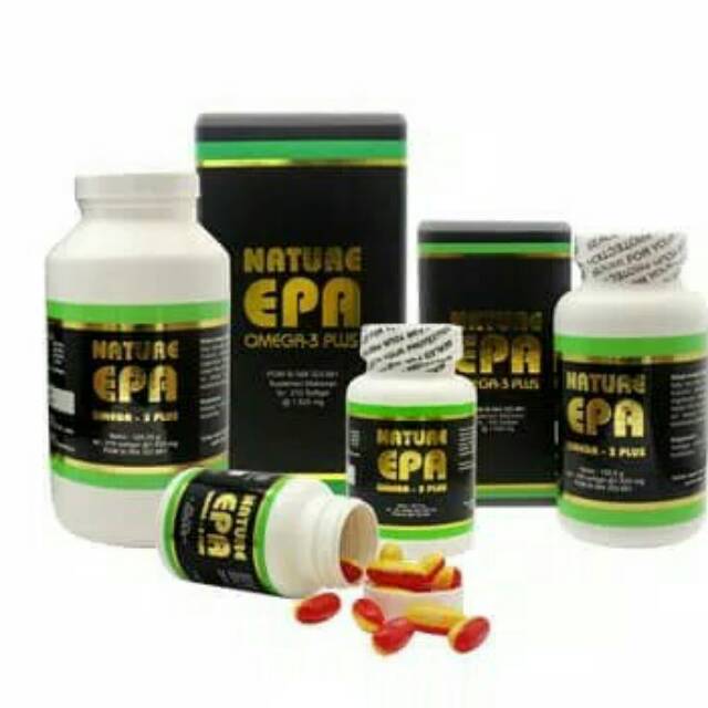 NATURE EPA OMEGA 3 PLUS - Vitamin untuk Jantung dan Kolesterol