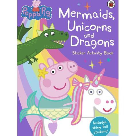 

BISA COD Peppa Pig: Mermaids, Unicorns and Dragons Sticker Activity Book PRODUK TERBATAS Kode 1078