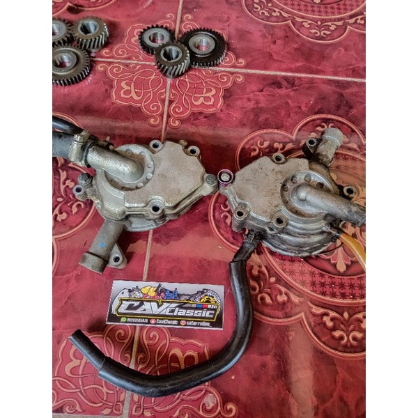WATERPUMP ASSY VIXION OLD/MX SET TINGGAL PASANG