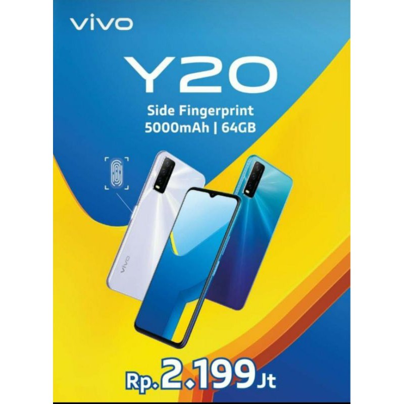 Vivo Y20 ram 3/64