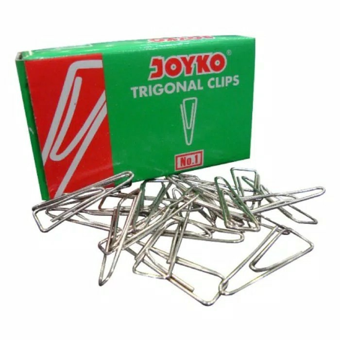 

ATOM NO.1 / PAPERCLIP / PAPER CLIP / PENJEPIT KERTAS TRIGONAL JOYKO