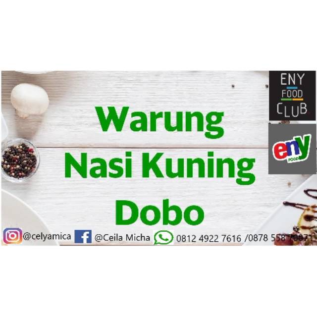 

Nasi kuning dobo