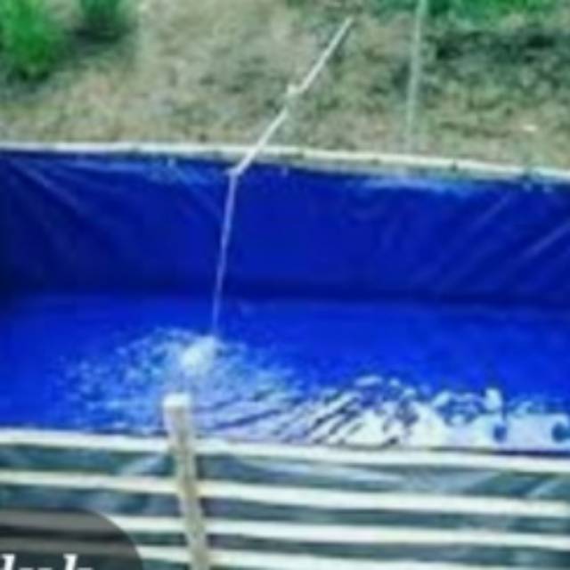Kolam terpal/terpal kolam/kolam ikan lele kotak 1x2x0,50 type A5