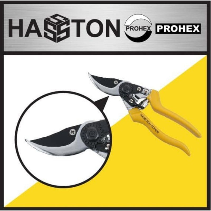 Jual GUNTING DAHAN PROHEK HASSTON 1353 002 RANTING BUNGA TANAMAN POHON STAINLESS STEEL Shopee