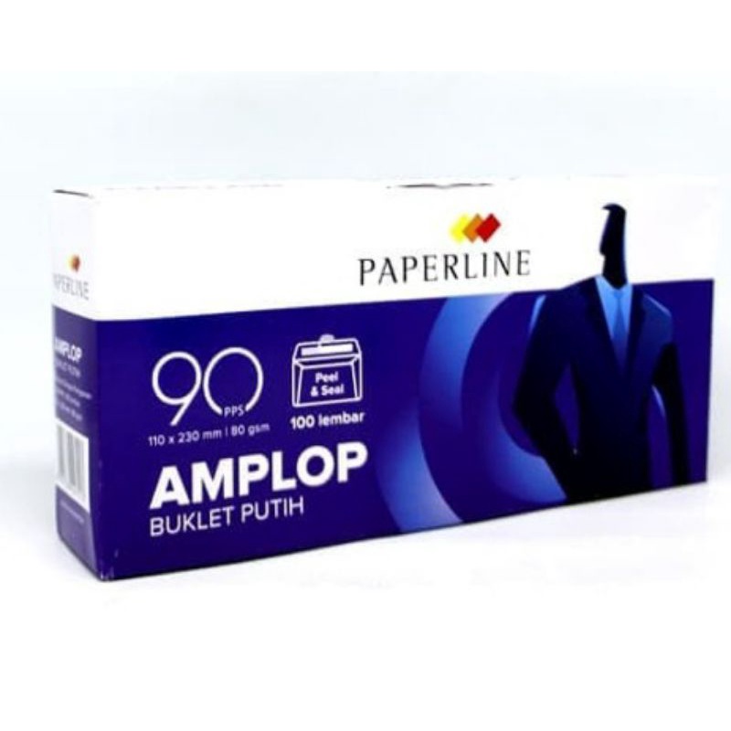 

Cetak Amplop Paperline 11x23 (1 pak) | Cetak Warna Amplop Paperline 90 pps Ukuran 11x23 cm Harga per pack