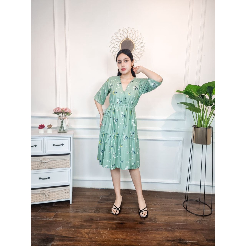 Daster Putri Bali [DPB] Dress Daster Bali Nikita Vanalika Bisa COD