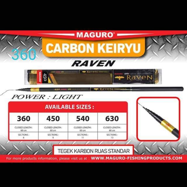 POLE / TEGEK MAGURO RAVEN 360