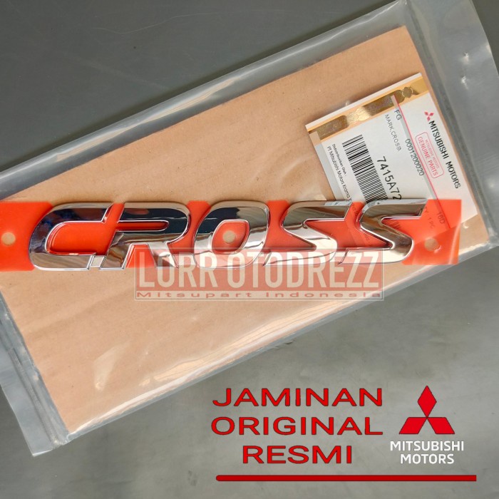 Emblem CROSS Mitsubishi Xpander Original