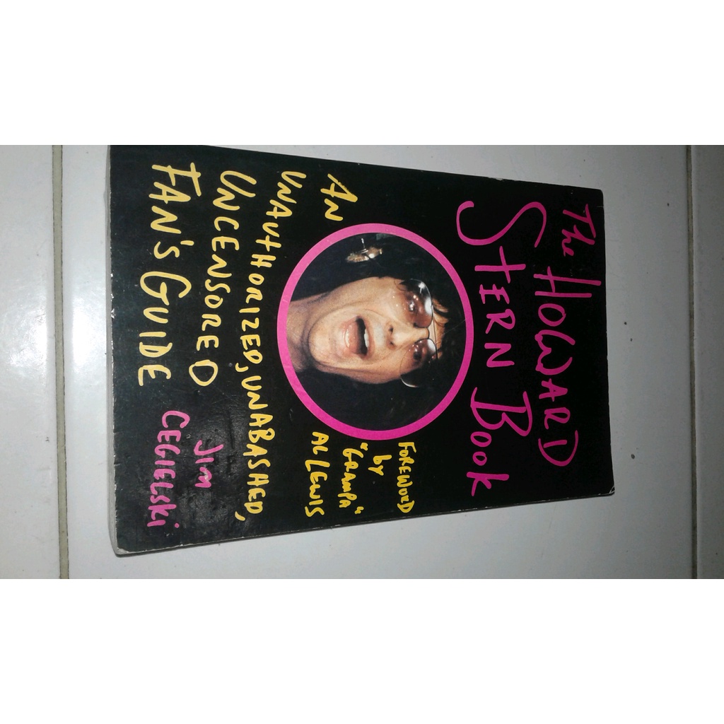 

ORIGINAL The HOWARD STERN BOOK