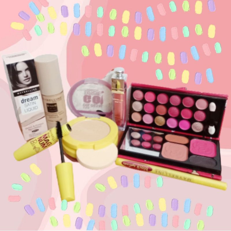 PROMO!!!PAKET MAKE UP MAYBELLINE 6 IN 1