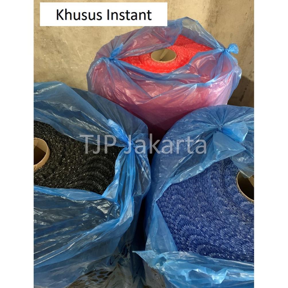 

[(BAYAR DITEMPAT) Bubble Wrap Warna Hitam / Biru / Merah