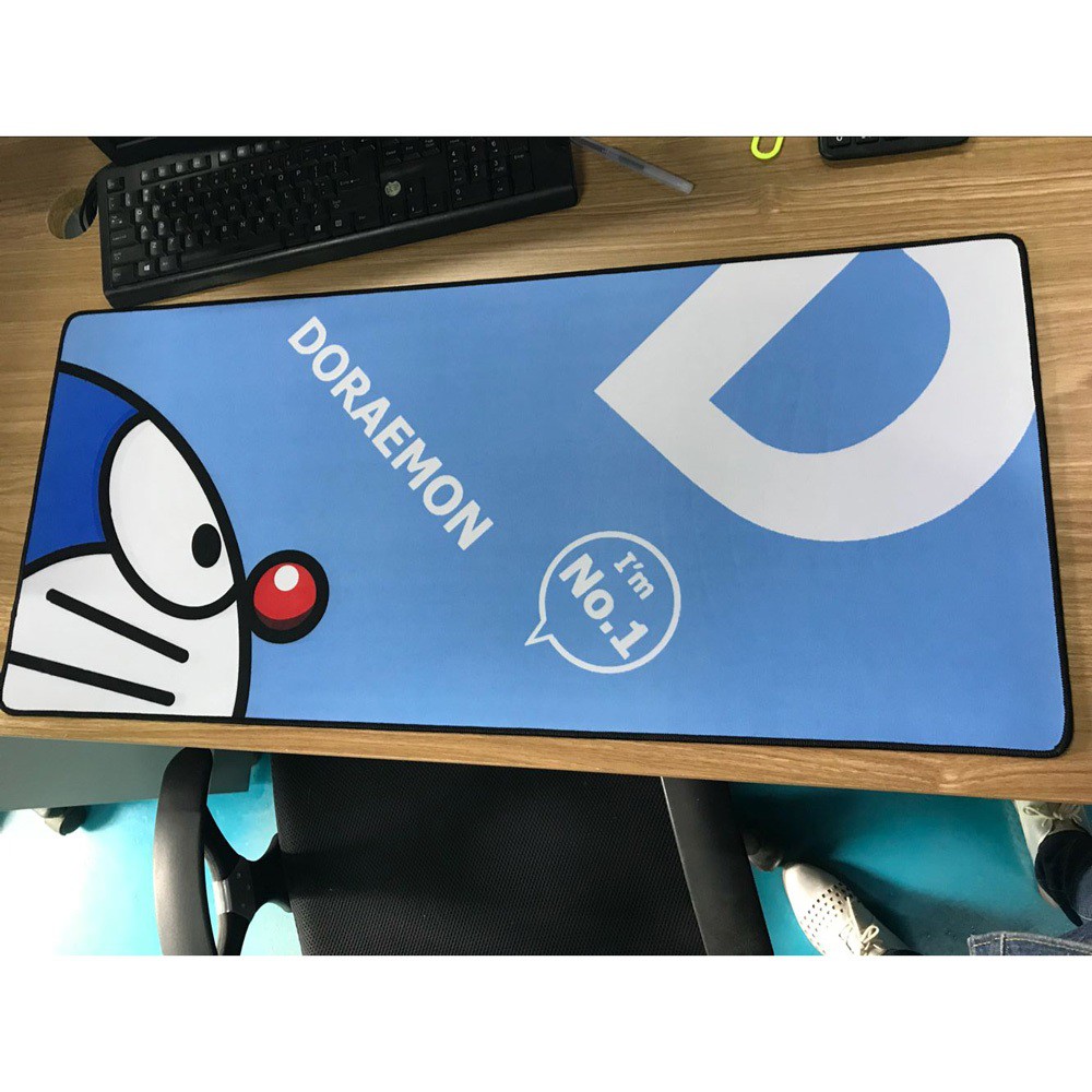 Gaming Mouse Pad XL Desk Mat Motif DOTA Doraemon 400 x 900 mm