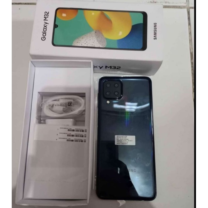 Samsung M32 Ram 6GB/128GB mulus fullset