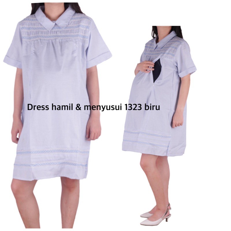 Dress hamil menyusui 1323 tuliskan warna yang di pilih