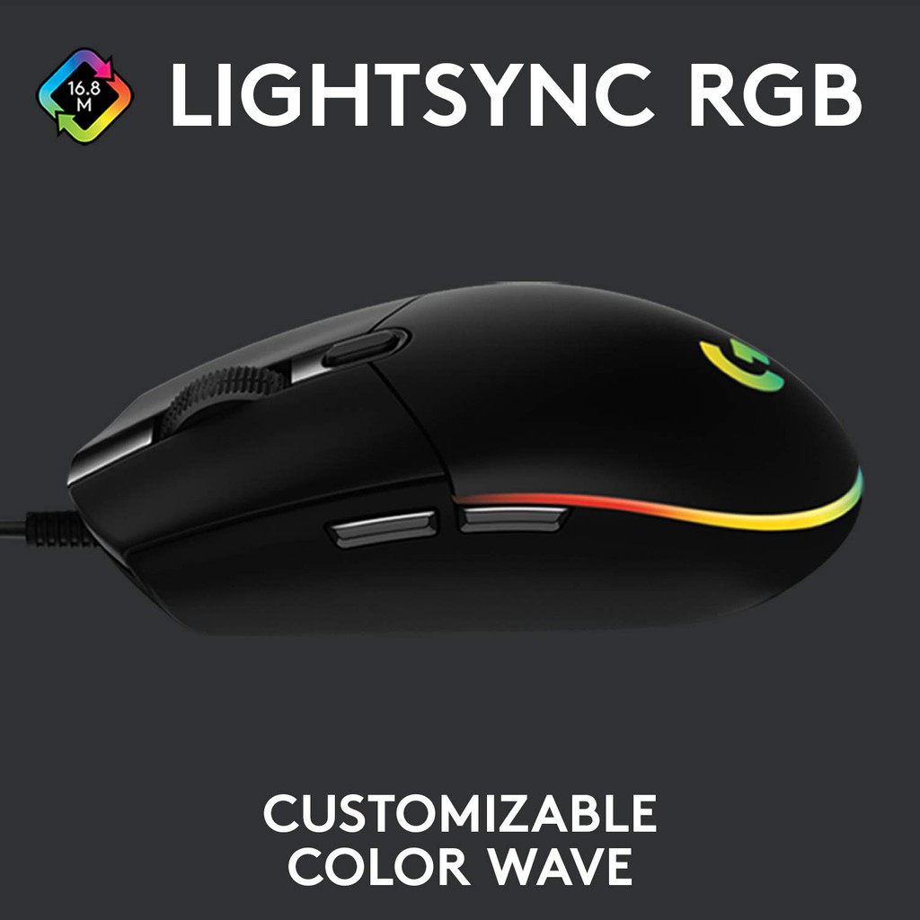 Logitech G102 V2 Lightsync RGB Gaming Mouse
