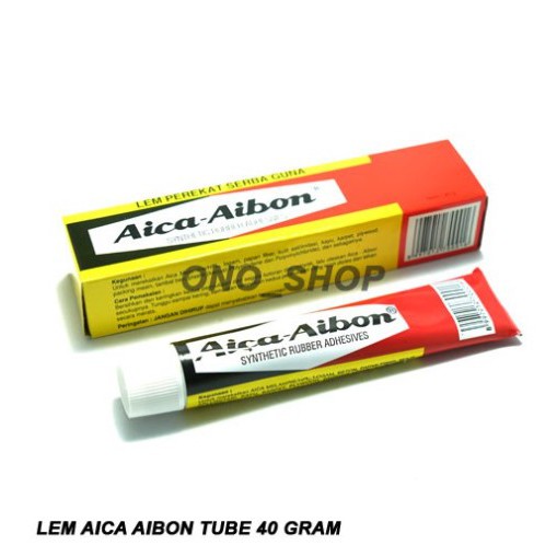 

Lem Aica Aibon Tube 40 gram Lem Serbaguna Lem Perekat