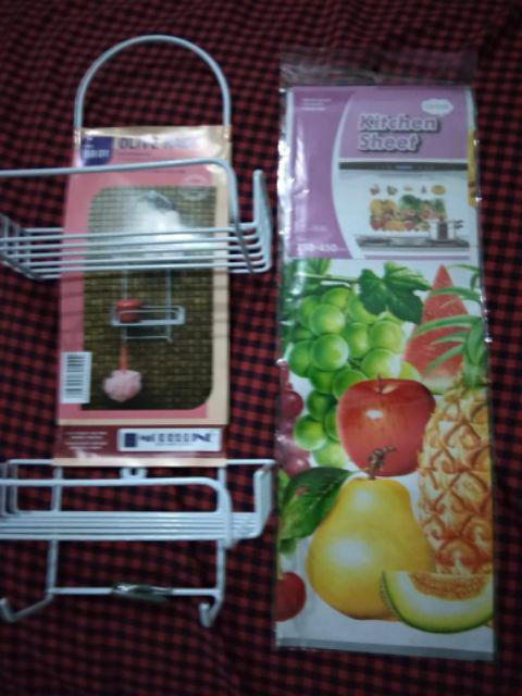 Stiker Dinding Dapur Allmunium Foil
