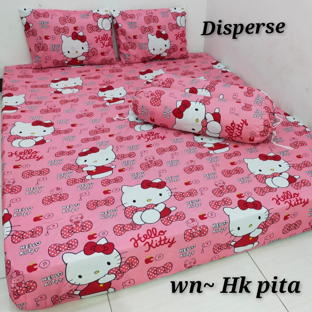 7 motif kitty, sprei murah, sprei homemade, sarban 2 sargul 2, sprei dewasa