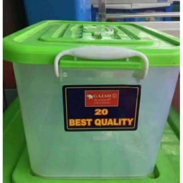 Box Container / Kotak Kontainer Plastik Serbaguna 20L / 20 liter Harga