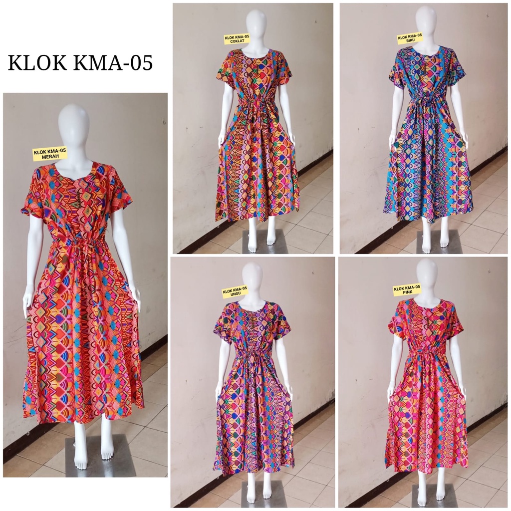 AS KLOK Daster Batik Kudamas LD 112cm - 114cm