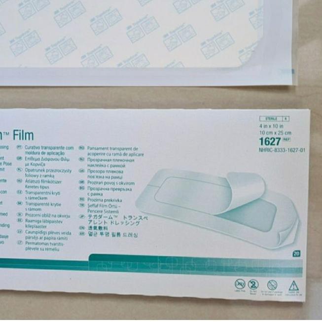 ♜ Tegaderm Film 1627 / Tegaderm 1627 / Tegaderm 10x25 cm / Tegaderm 3M ♗