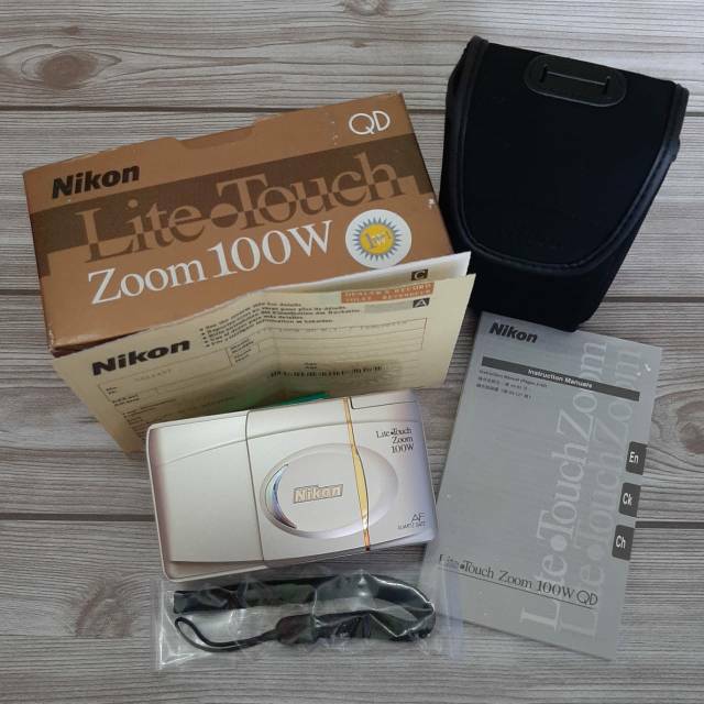 Kamera Analog Nikon 100W Zoom Lite Touch NOS