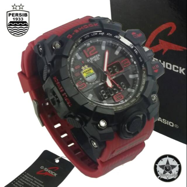 G-Shock Persib Tali Merah