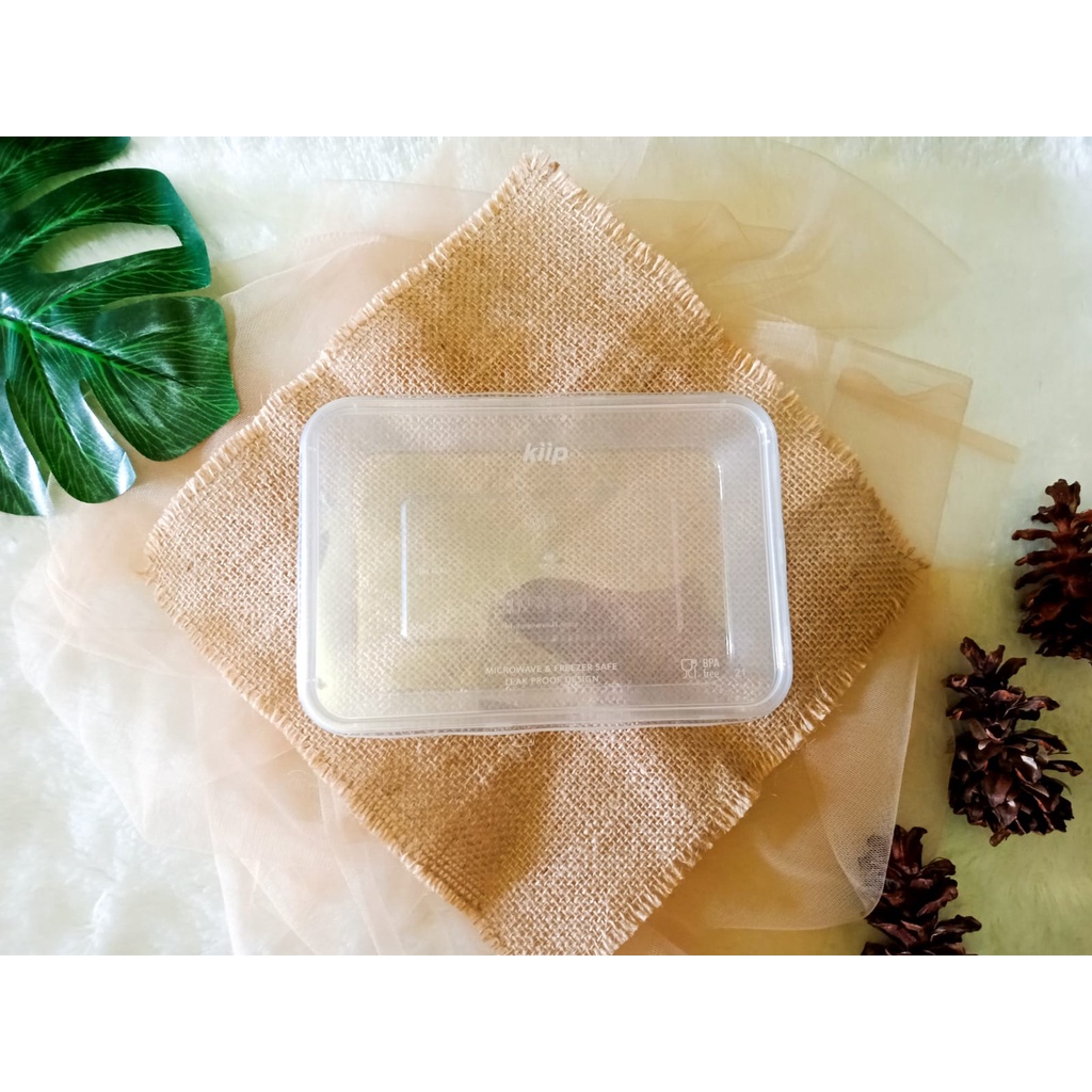 Thinwall 650 ml Harga Grosir Termurah - Persegi - Kotak Makan Plastik (Rec)