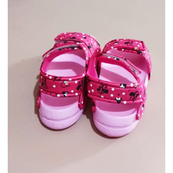 SANDAL ANAK PEREMPUAN MINNIE RIBBON USIA 1,5 sd 4 THN