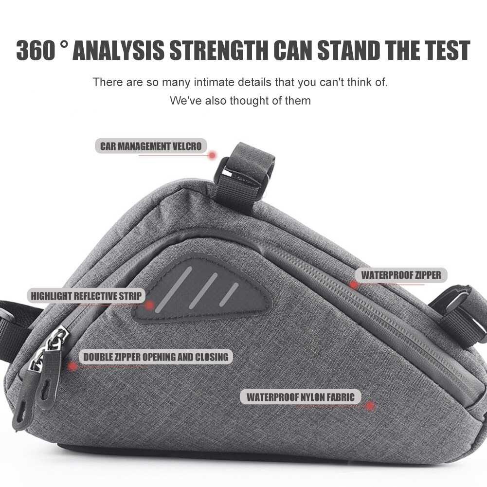 Tas Sepeda Segitiga Triangle Frame Bag Pouch