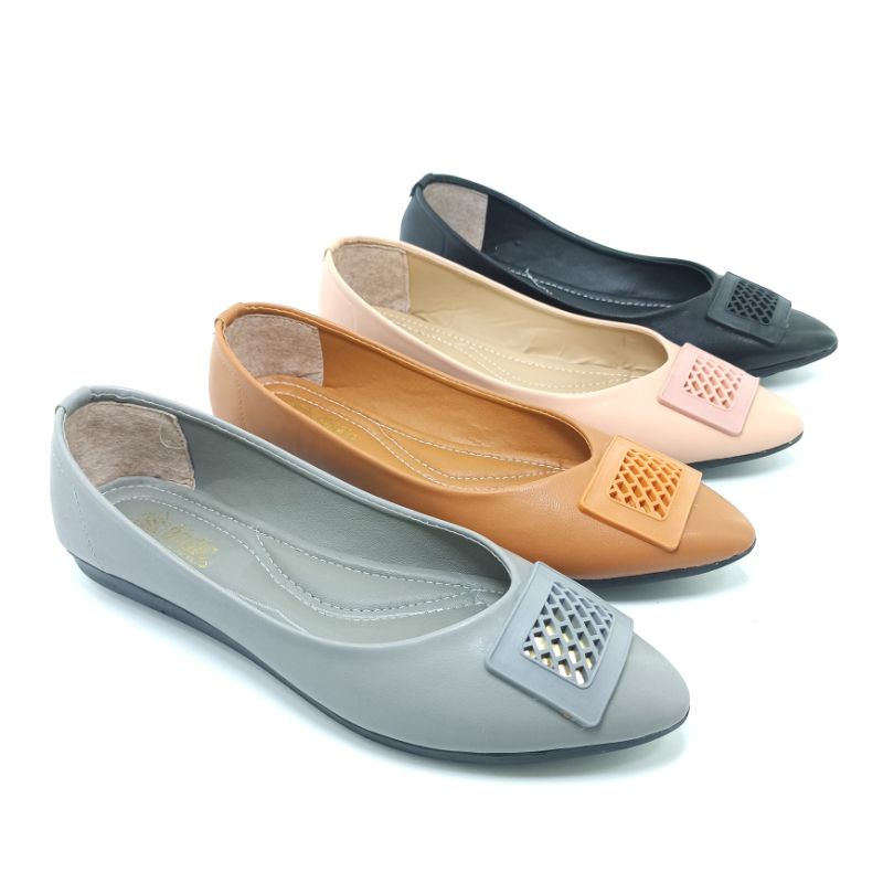 Sepatu Flat Shoes Wanita Flatshoes Andis IS21