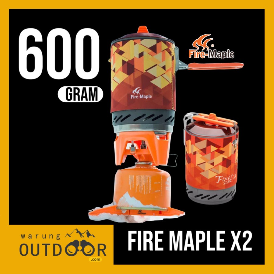 Kompor Kemping FIRE MAPLE X2 Portable Cooking Set