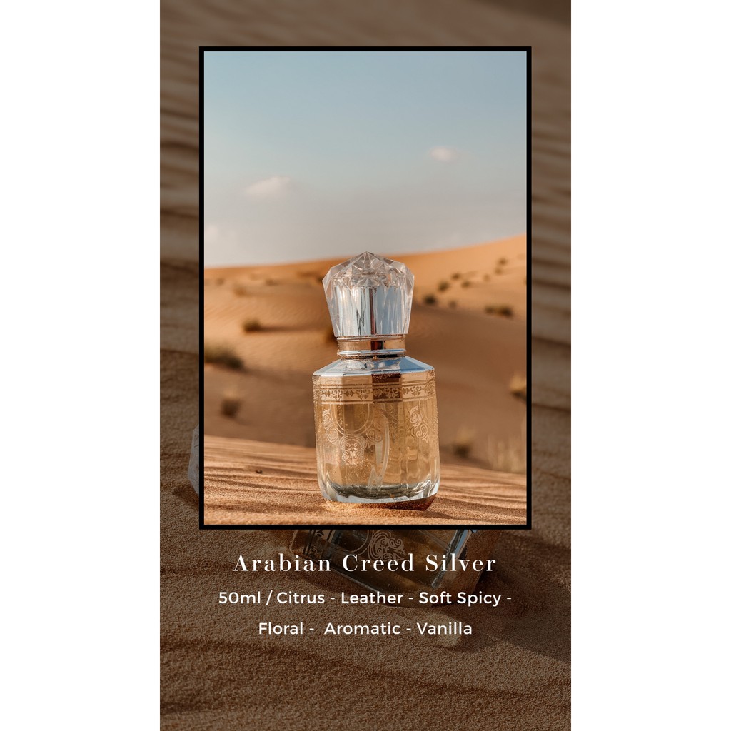 [COOMING SOON] Dubai Perfume / Parfume / Arabian Authentic Perfume - Creed Silver