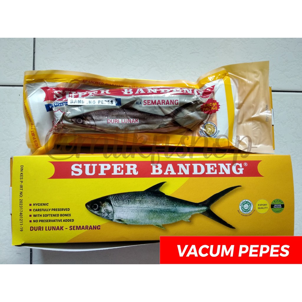 BANDENG PRESTO SUPER KHAS SEMARANG - VACUM PEPES