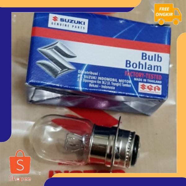 Bohlam Lampu Depan Satria Fu Smash Shogun Skywave Spin DLL Original