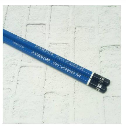 [SCHOOL] - Pensil Staedtler 2B Mars Lumograph 100 / Per PCS