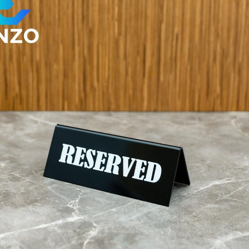 

℮ PAPAN / TANDA RESERVED / AKRILIK RESERVED / PAPAN MEJA RESERVED ◊