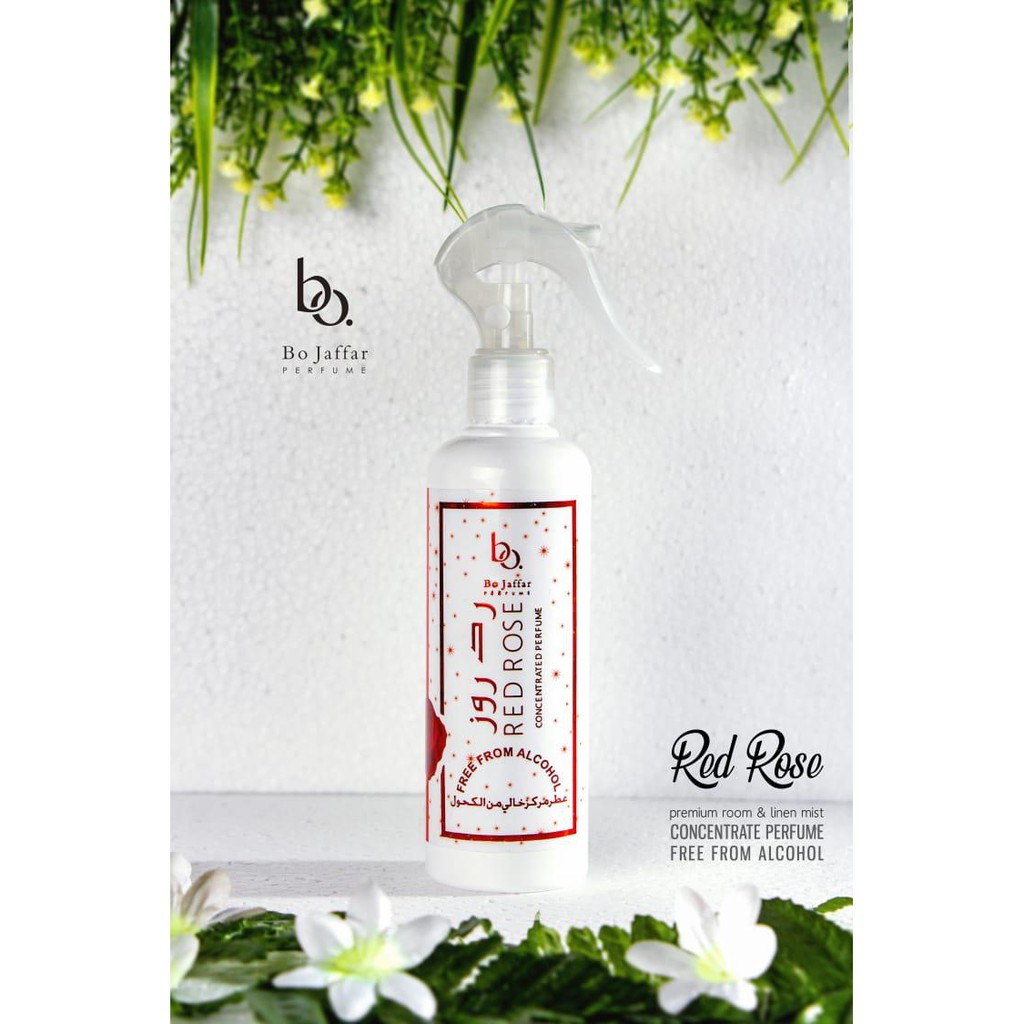 Bo Jaffar - Parfum Serbaguna - Untuk Ruangan - Desinfectant Spray - Red Rose