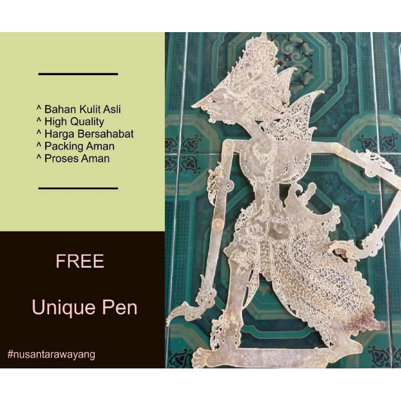 Wayang Kulit Kerbau Baladewa Putihan