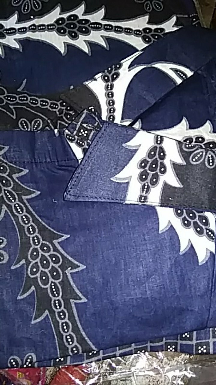 New Arrival Distro Batik Pria Bordir Sogan Hrb026 Batikaf