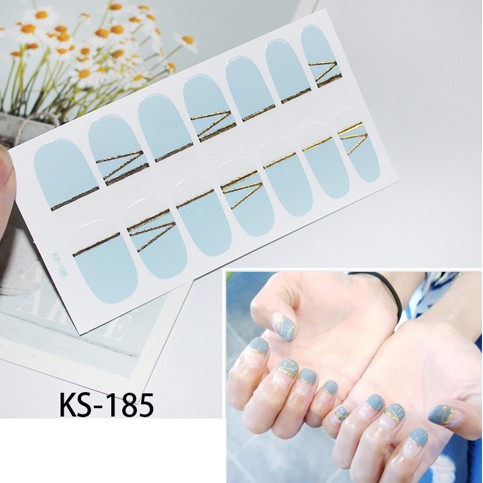 14Pcs/Stiker Kuku Murah / Nail Art Sticker / Nail Art Stiker / Nail Art &amp; Sticker KS Series V2