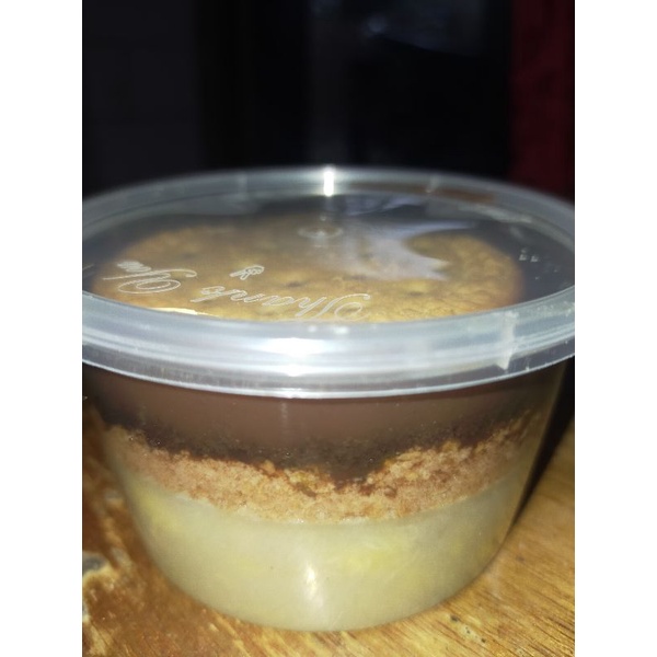 

banana pudding coklat marie