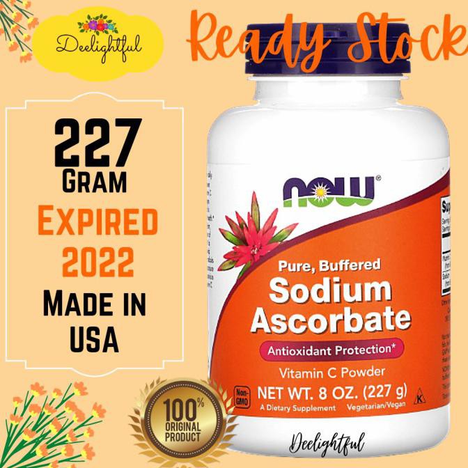 Now Foods Sodium Ascorbate Vitamin C Powder 227 g USA