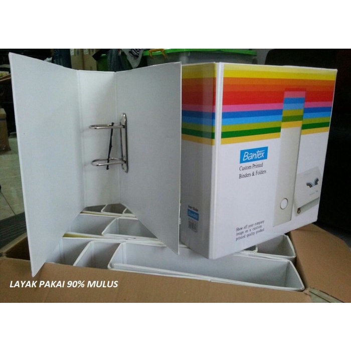 

Murah Bantex 8562 Insert Ring Binder A4 2D - 65Mm White Murah