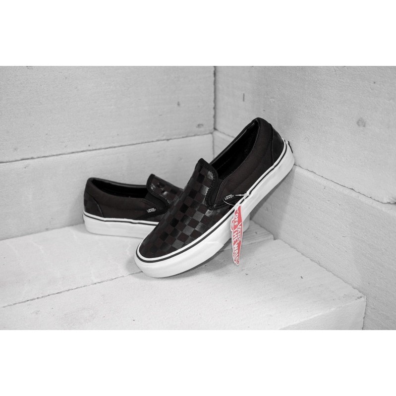 Vans Slip on Checkerboard Black