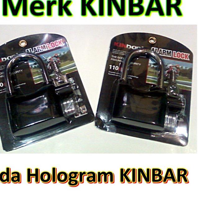 ✸ Gembok kinbar alarm ➹