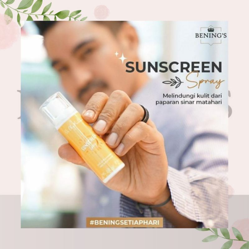 SUNSCREEN SPRAY BENINGS SKINCARE