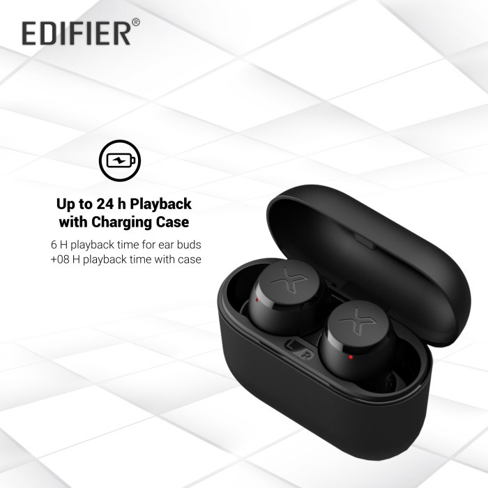 EDIFIER TWS X3 True Wireless Bluetooth Earphone aptX IPX5 Splash Proof